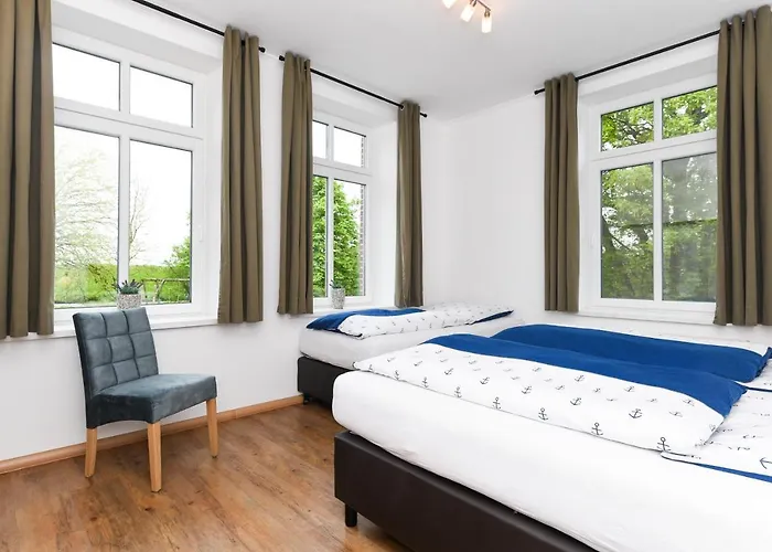 アパート Hof Zwischen Den Deichen