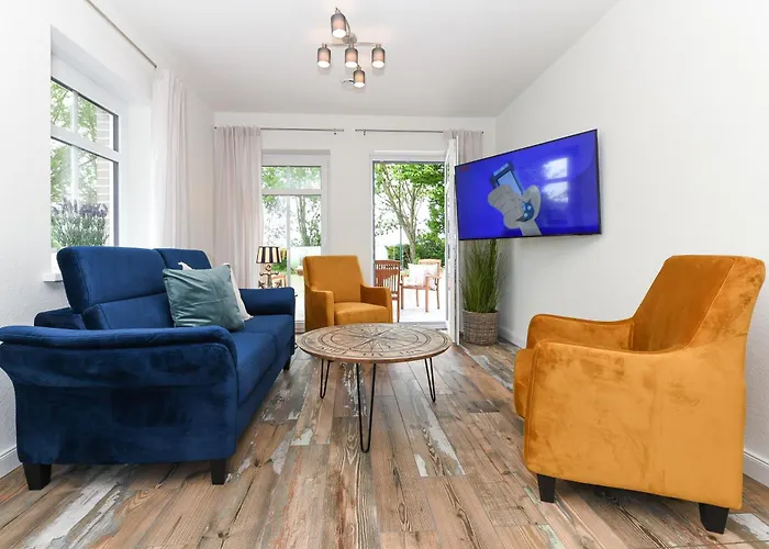 アパート Hof Zwischen Den Deichen