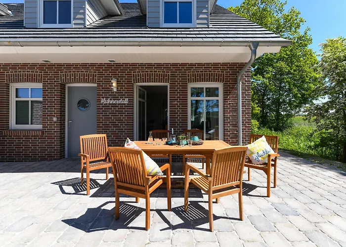 アパート Hof Zwischen Den Deichen